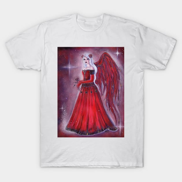 Valentina Angel art By Renee Lavoie T-Shirt by ReneeLLavoie